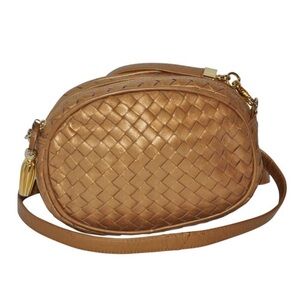 SALE 🎉RARE Authentic BOTTEGA VENETA Metallic Copper calfskin handbag